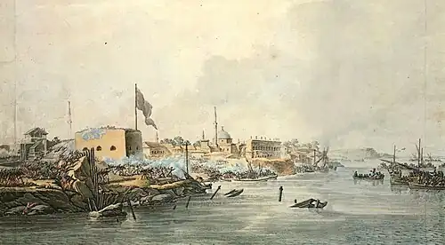 Prise d'İşmasıl par les armées de Souvorov en 1790.