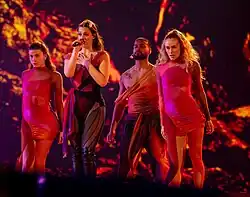 Description de l'image Tali Golergant, Eurovision 2024 final rehearsal 03.jpg.