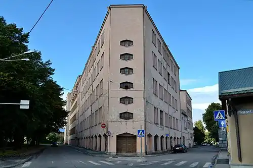 Usine de bonneterie, Põhja pst 7 / Kotzebue tänav 1