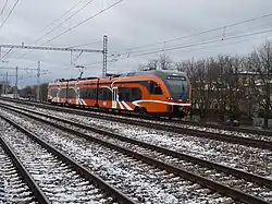 Ligne Tallinn-Keila à Lilleküla.