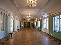 Vue d'un salon.