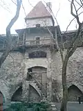 Les remparts de Tallinn vus du jardin du roi du Danemark.