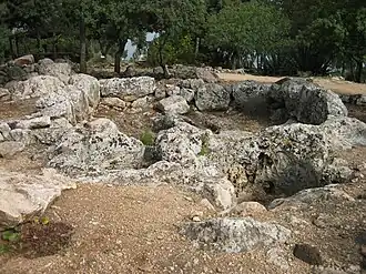 Ruines israéliennes, période talmudique (Ier  /  IIIe&nbsp;siècle).