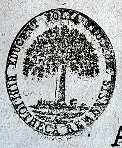 Tampon de saisies révolutionnaires.