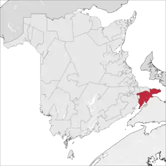 Carte de la circonscription