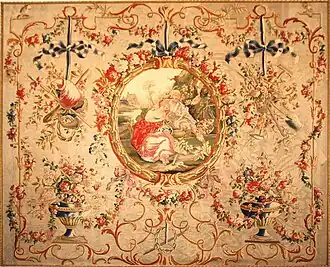 Tapisserie vers 1786carton de J.B. HuetMusée Grobet-Labadié Marseille