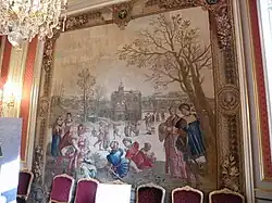 Le Mois de décembre : Les Patineurs.