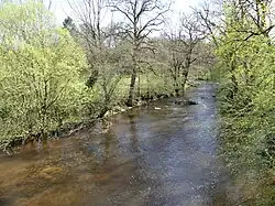 La Tardes au pont de la RD 65.