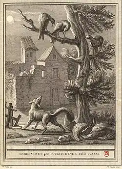 Image illustrative de l’article Le Renard et les Poulets d'Inde