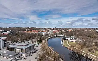 L'Emajõgi à Tartu.