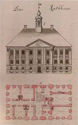 L'Hôtel de Ville de Tartu.