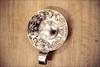 Tastevin vu du dessus.