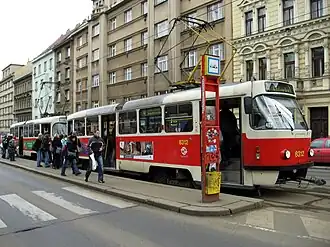 Image illustrative de l’article Ligne 4 du tramway de Prague