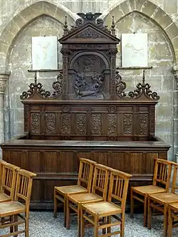 Banc d'œuvre de l'église Notre-Dame (Taverny)
