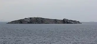 Sivriada vue du large