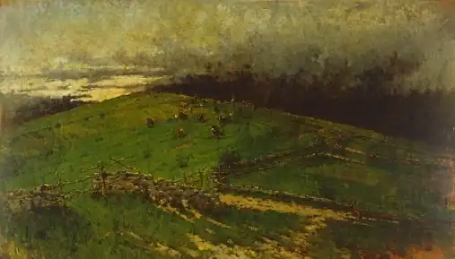 Orage imminent, Francesco Filippini, 1890