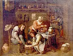 David Teniers le Jeune : Opération du pied, 1663.