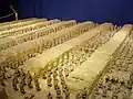 L'armée de l'empereur Qin en miniature au musée de Nuremberg.