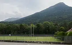 Photographie du stade de Madrid, situé à La Failleuche.