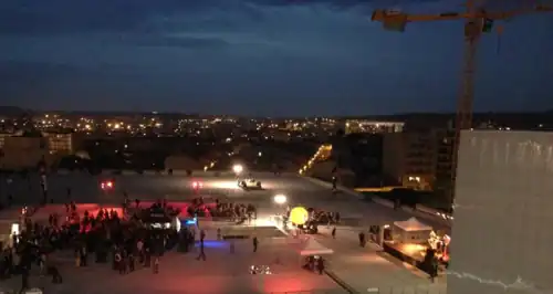 Événement sur la terrasse.