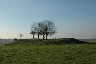 Un ancien terril, rue de Carochette.