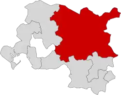 Situation du territoire du pays d'Aix au sein de la métropole