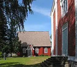 L’ancienne église de Tervola.