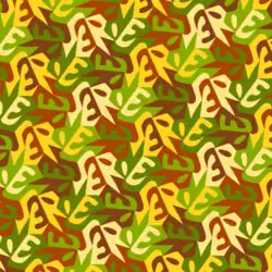 Pavage Série, ambigramme à 3 directions, symétrique par rotation de 120 degrés, créé à partir d'un hexagone.