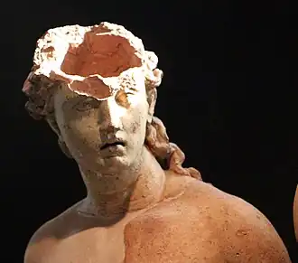 Statue d'Apollon, temple de Luni, 175-150 av. J.C.