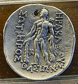 Héraclès, tétradrachme de Thasos.