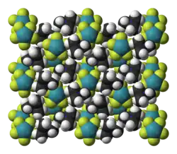 Image illustrative de l’article Pentafluoroxénate de tétraméthylammonium