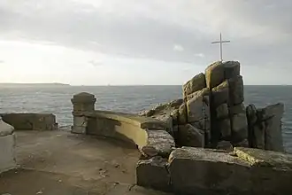 Tevennec état de la terrasse