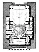 Marseille, projet de théâtre – Plan.