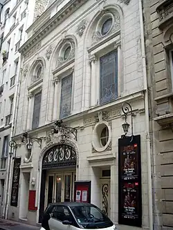 Le théâtre de l'Œuvre.