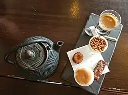 Variation : thé gourmand.