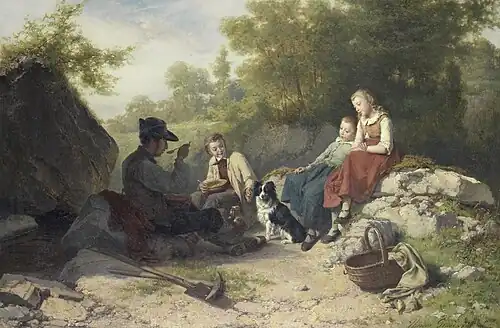 La Pause de midi (1873).