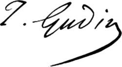 signature de Théodore Gudin
