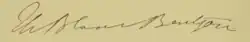 signature de Thérèse Bentzon