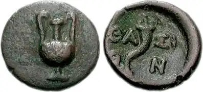 Obole de Thasos, IIIe&nbsp;siècle av. J.-C.