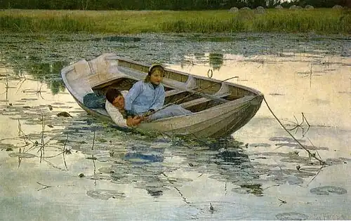 Les Amateurs (1882-1883), Valparaiso (Indiana), Brauer Museum of Art&nbsp;(en).