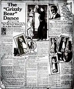 Page du Saint Louis Post Dispatch avec illustrations.