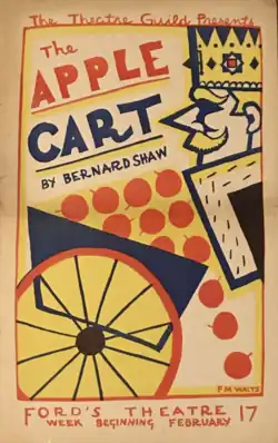 Affiche pour The Apple Cart (1930)