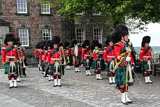 Pipe band du  Royal Regiment of Scotland