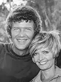 Robert Reed et Florence Henderson en 1973