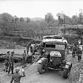 Un Scammel Pioneer en Italie en 1943.