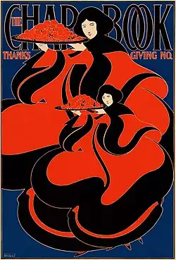 Will H. Bradley : : affiche promotionnelle l'édition de Noël 1895