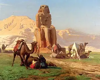 Les colosses de Memnon