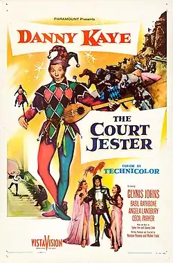 Description de l'image The Court Jester (1955 poster).jpg.