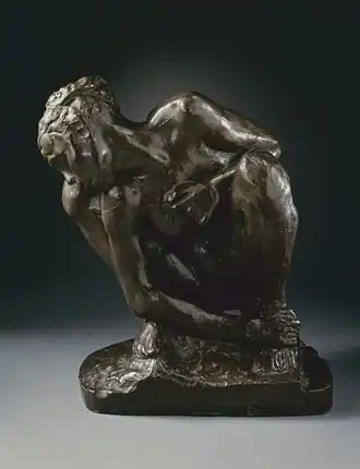 Femme accroupie vers 1880-1882 (Musée d'Art du comté de Los Angeles).