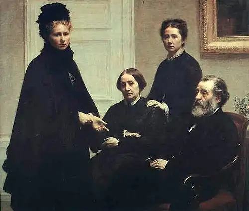 Henri Fantin-Latour, La Famille Dubourg (1878), Paris, musée d'Orsay.